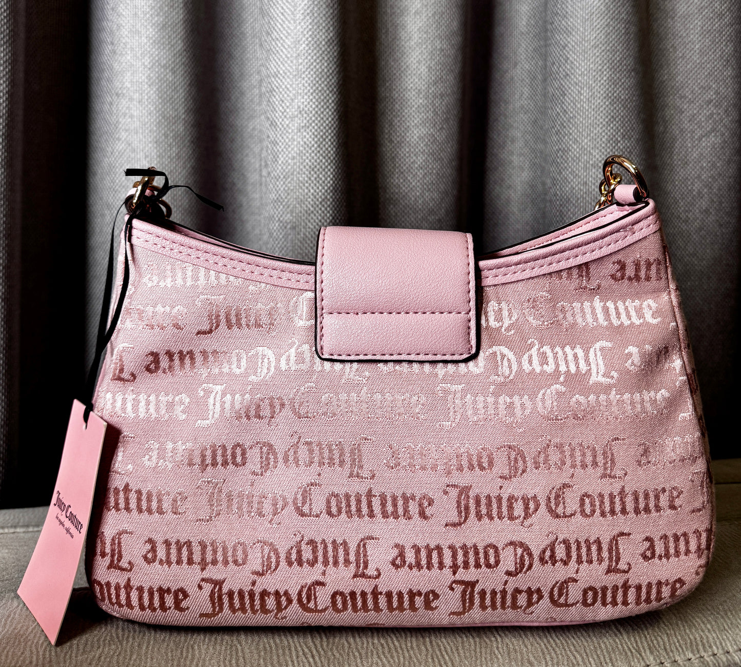 Cartera de Hombro Juicy Couture Rosa