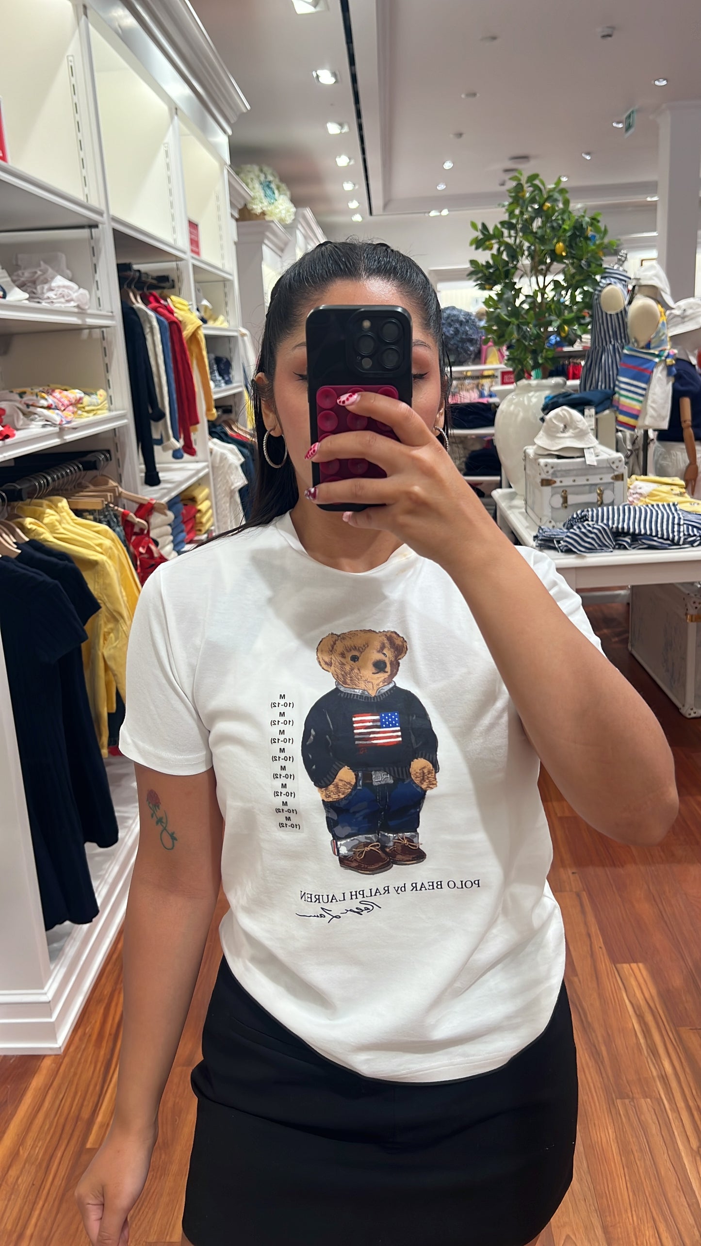 Polera Polo Bear juvenil
