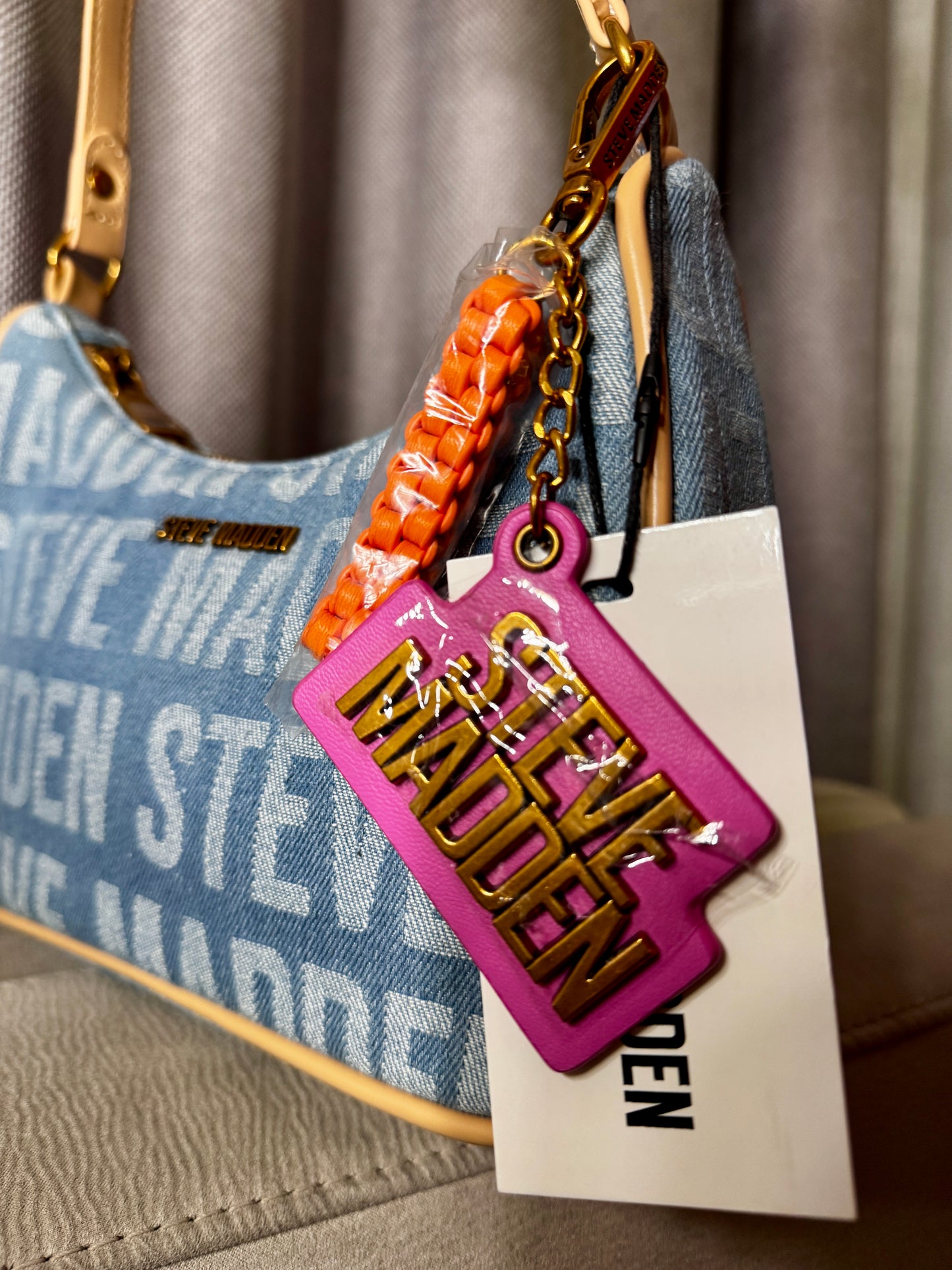 Cartera de Hombro Steven Madden Denim