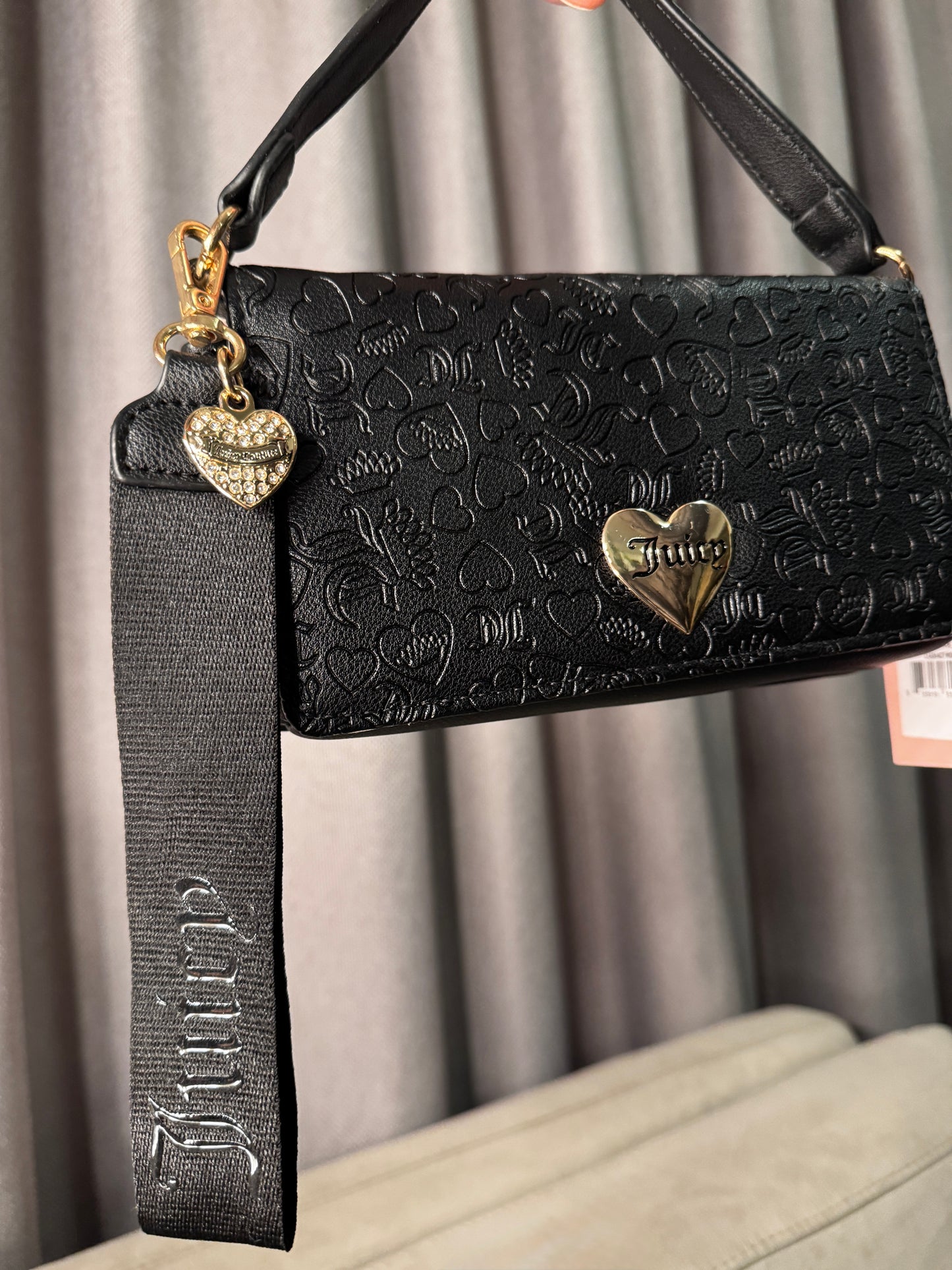 Cartera Crossbody Juicy Couture – Negro
