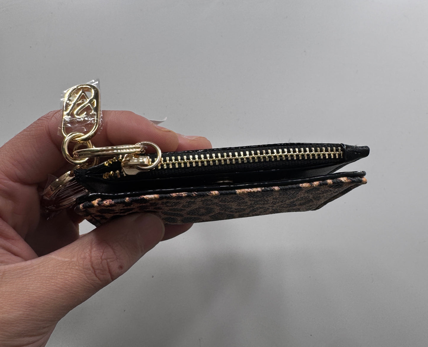 Tarjetero animal print VS