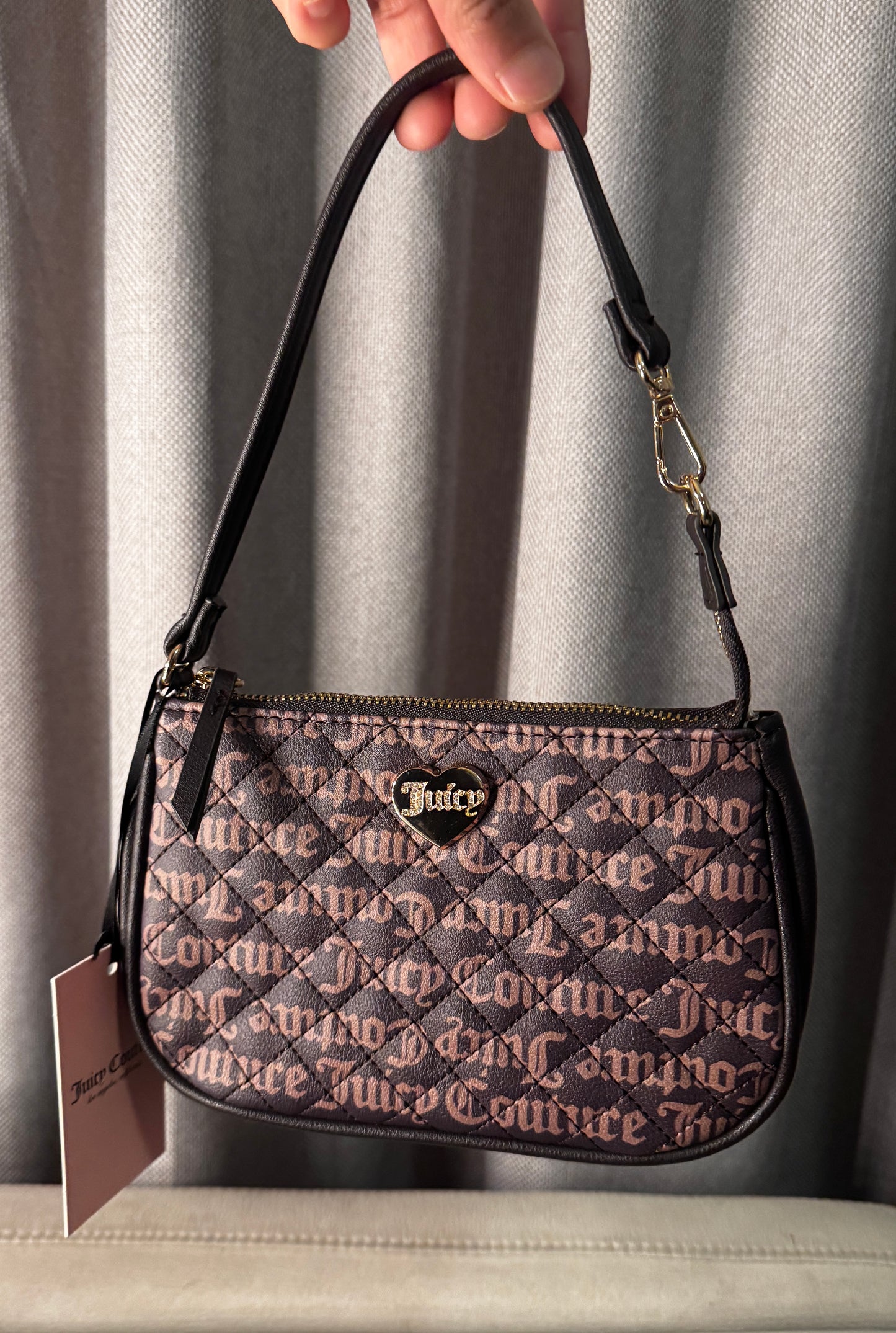 Cartera de hombro pequeña Juicy Couture