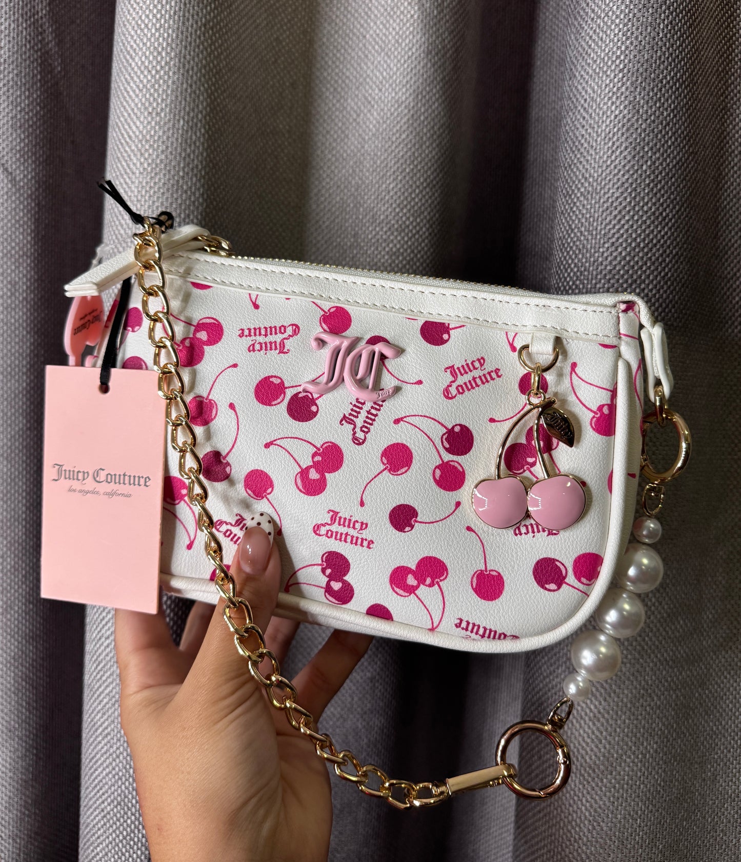 Cartera de hombro pequeña Juicy Couture con Estampado de Cerezas