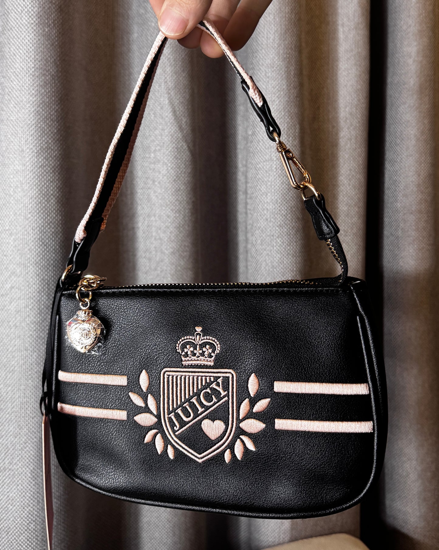 Cartera de Hombro Juicy Couture Escudo Juicy
