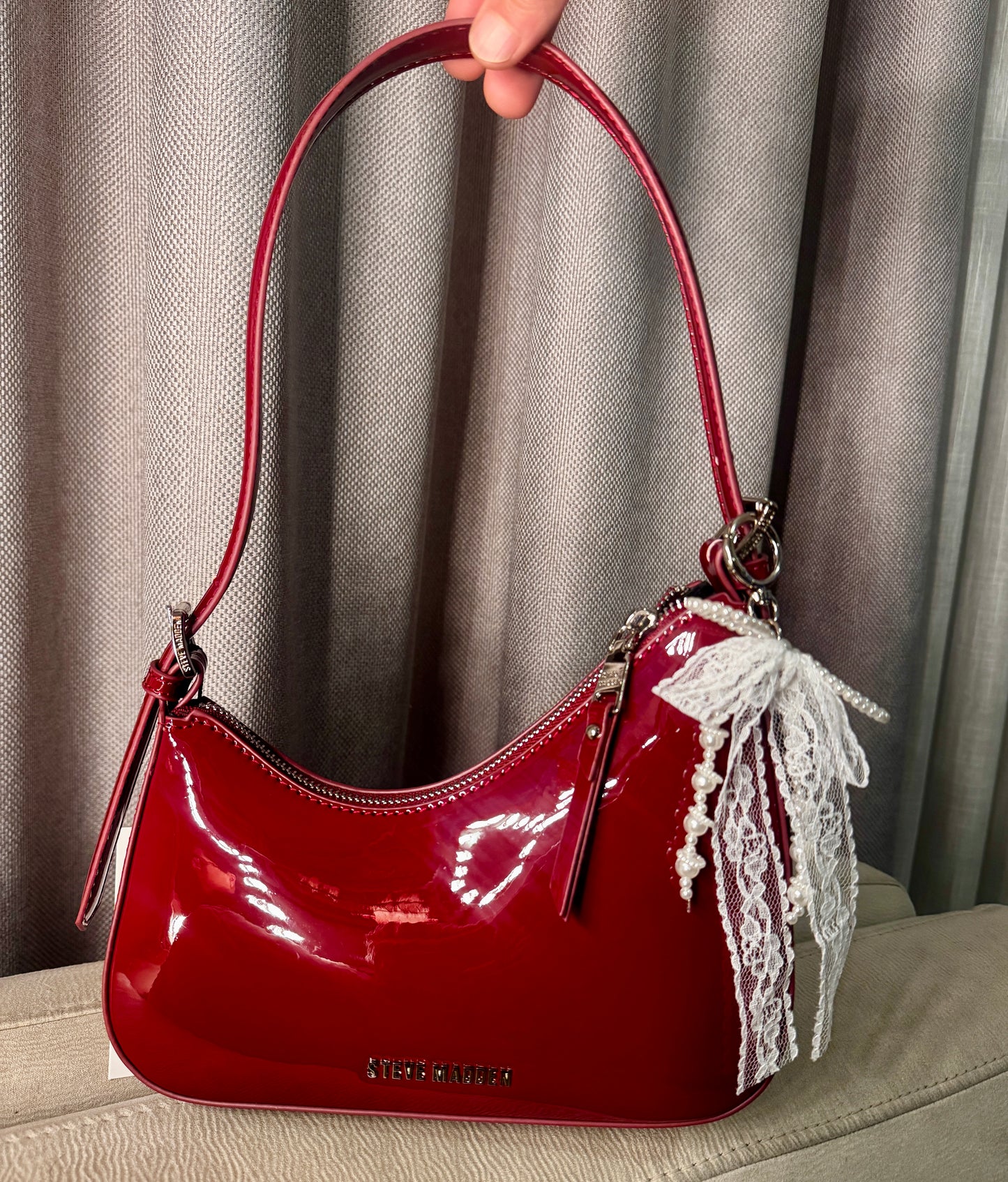 Cartera de hombro Steven Madden Rojo
