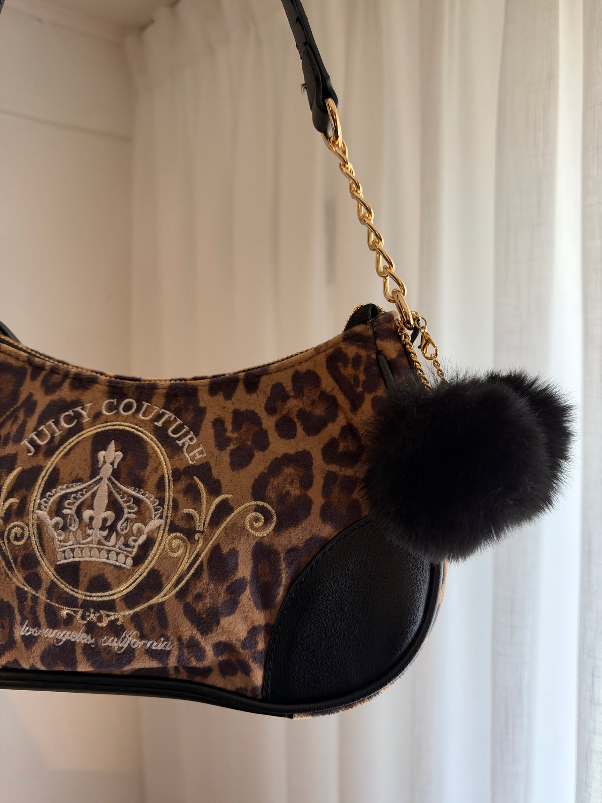 Cartera de Hombro Juicy Animal Print