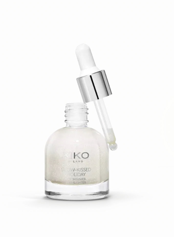 Iluminador Snow-Kissed Holiday Icy Shimmer Highlighter Kiko Milano