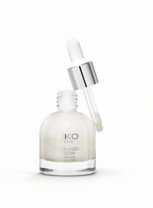 Iluminador Snow-Kissed Holiday Icy Shimmer Highlighter Kiko Milano