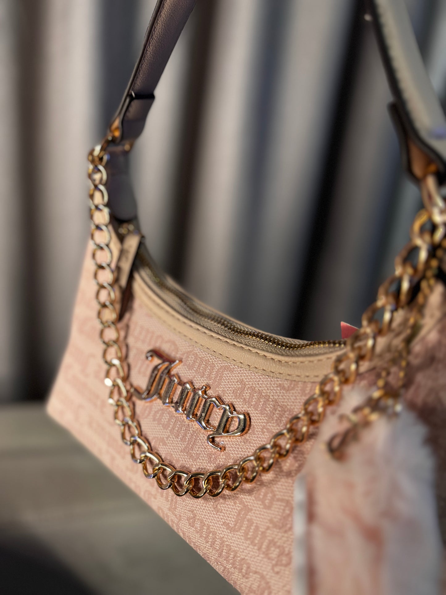 Cartera de Hombro Beige Juicy Couture