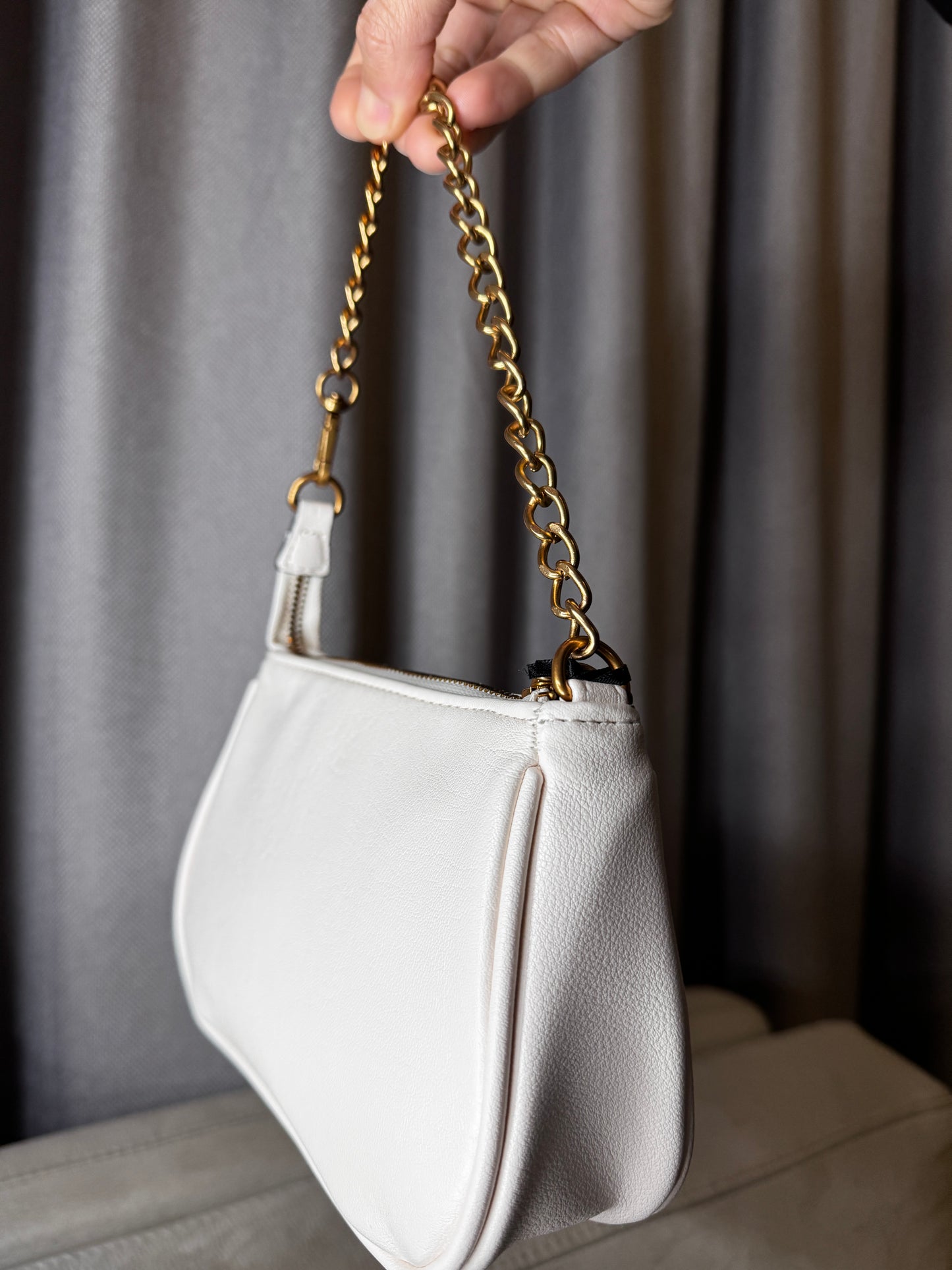 Cartera de Hombro Juicy Couture Blanca