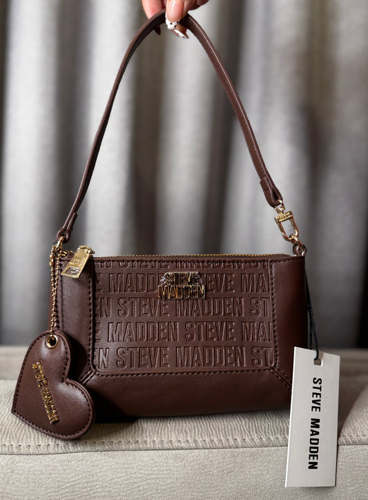 Cartera Steve Madden café