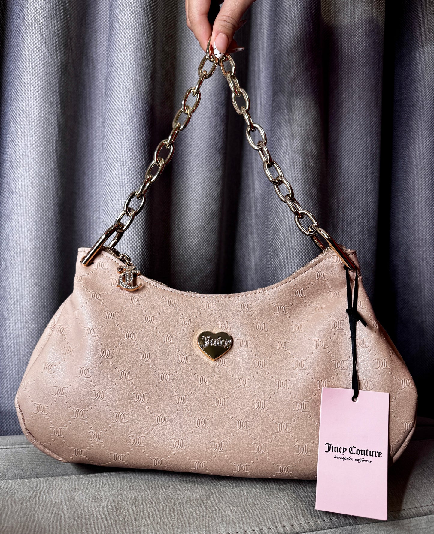 Cartera hombro Juicy Couture cadena