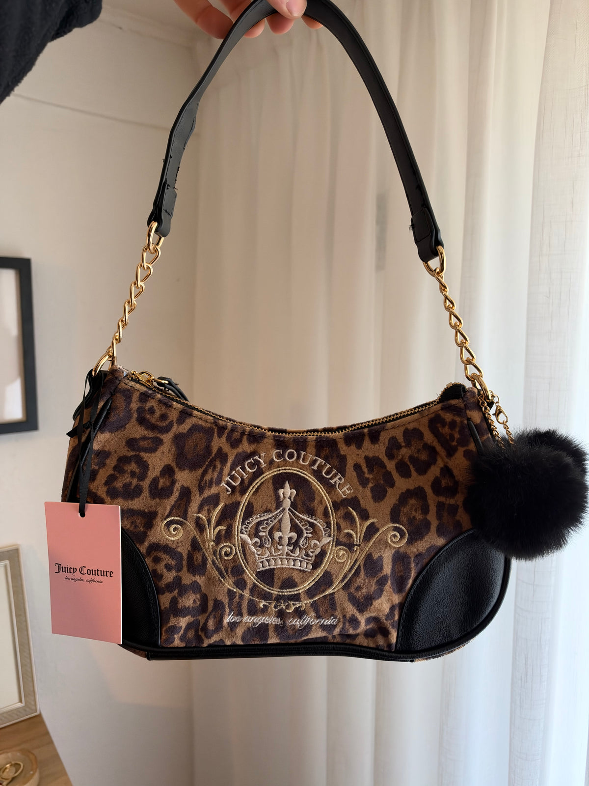 Cartera de Hombro Juicy Animal Print