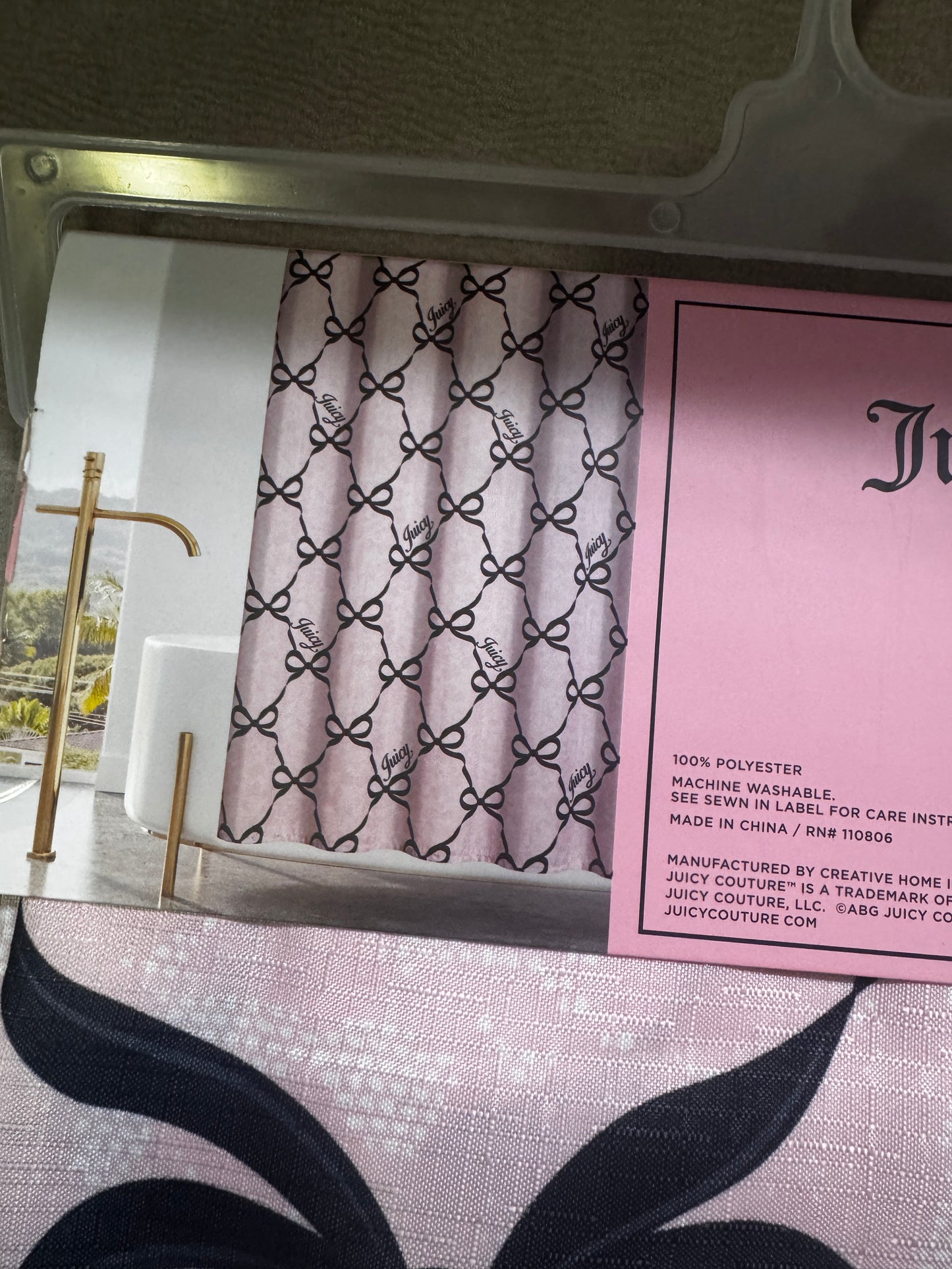 Cortina de Baño Juicy Couture