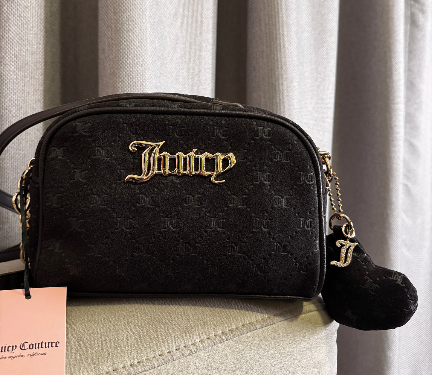 Cartera Juicy Couture Café Chocolate Monogram