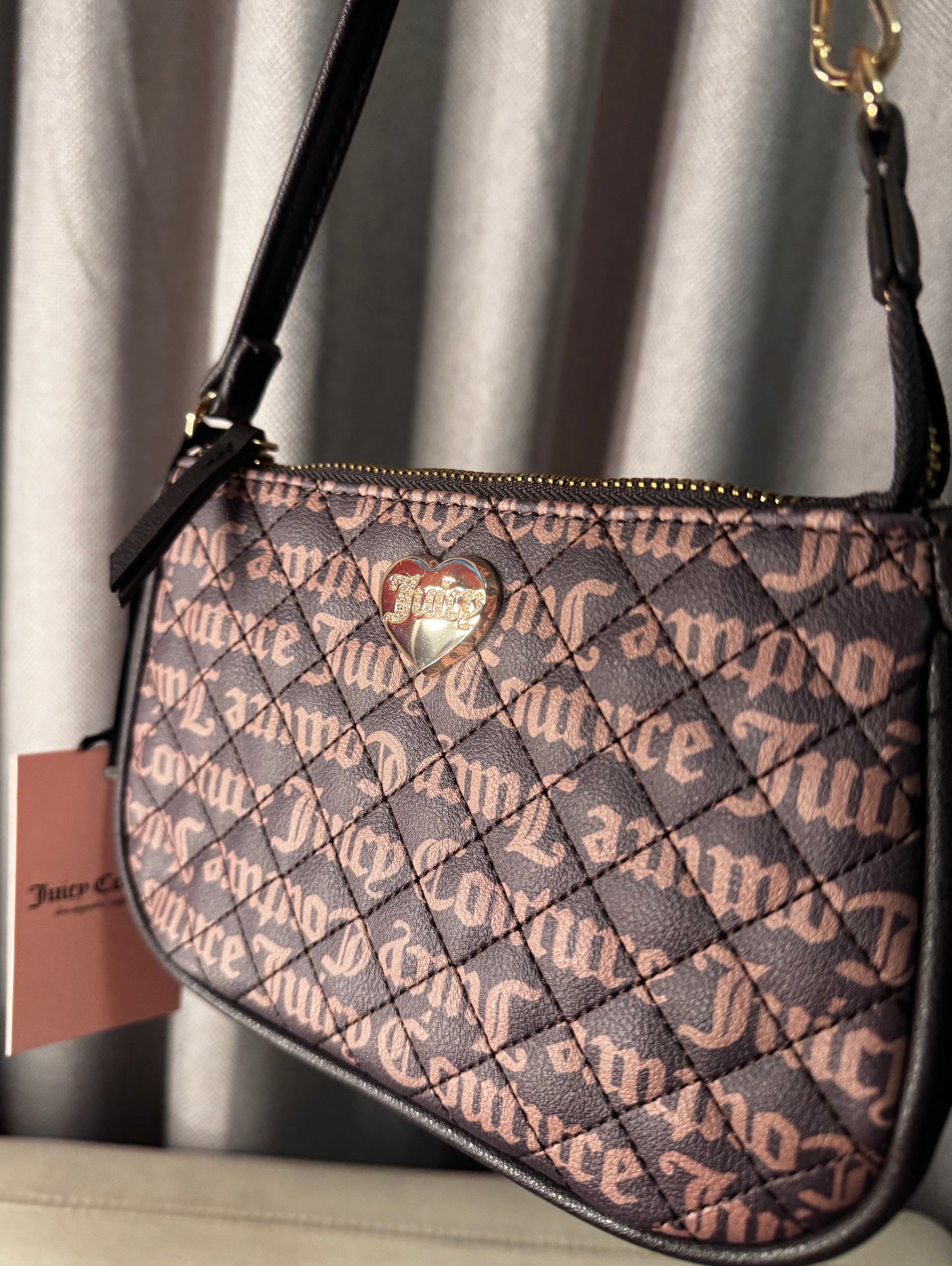 Cartera de hombro pequeña Juicy Couture