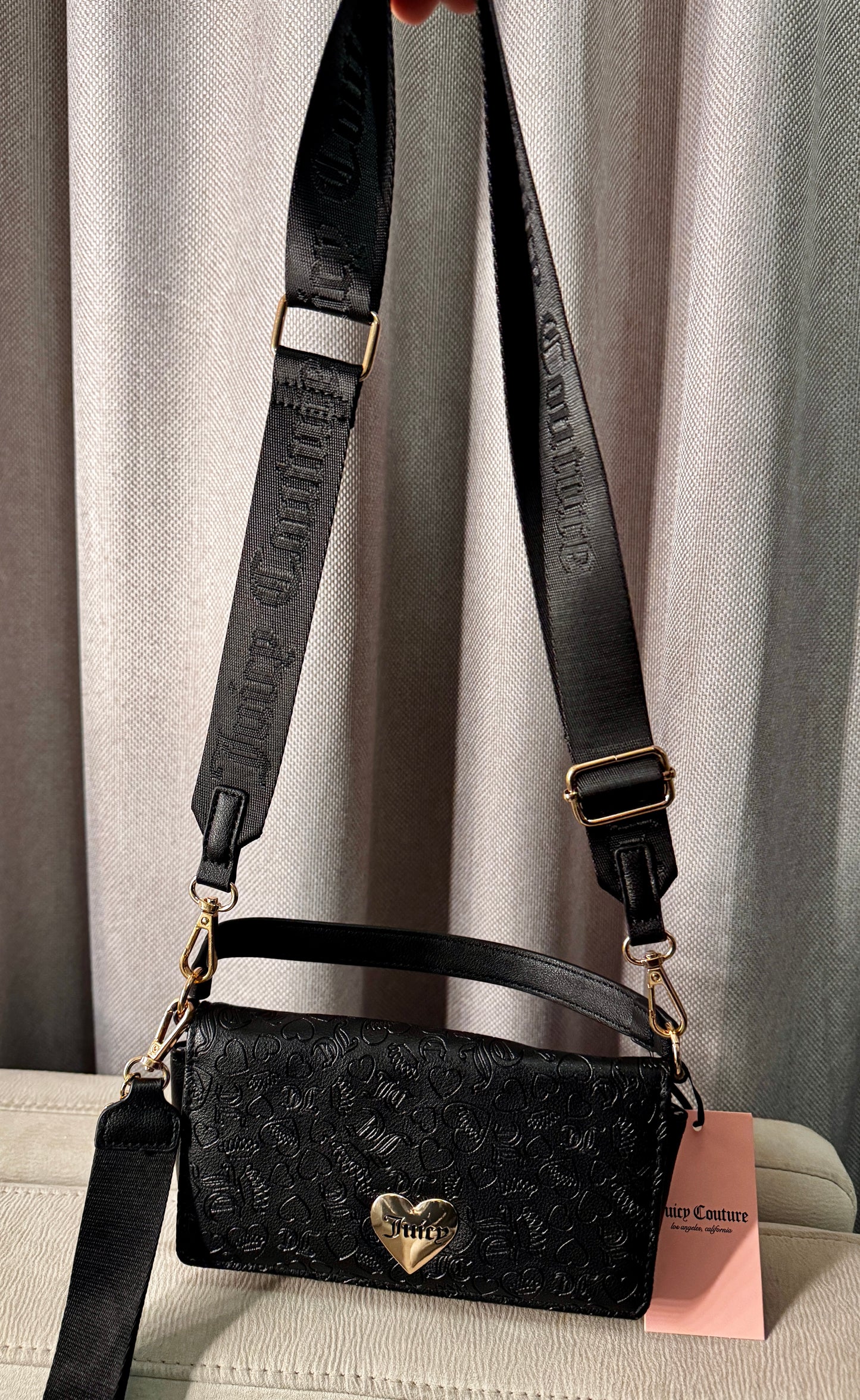 Cartera Crossbody Juicy Couture – Negro