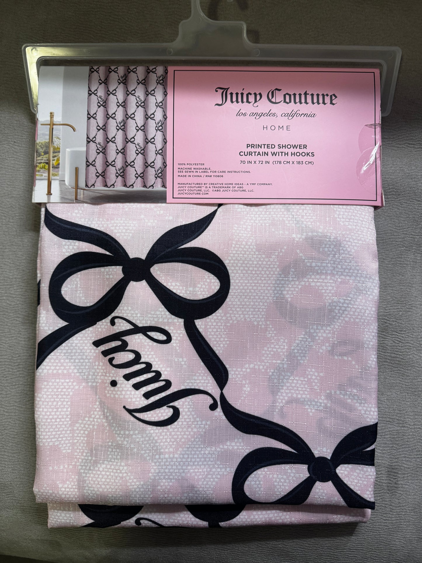 Cortina de Baño Juicy Couture