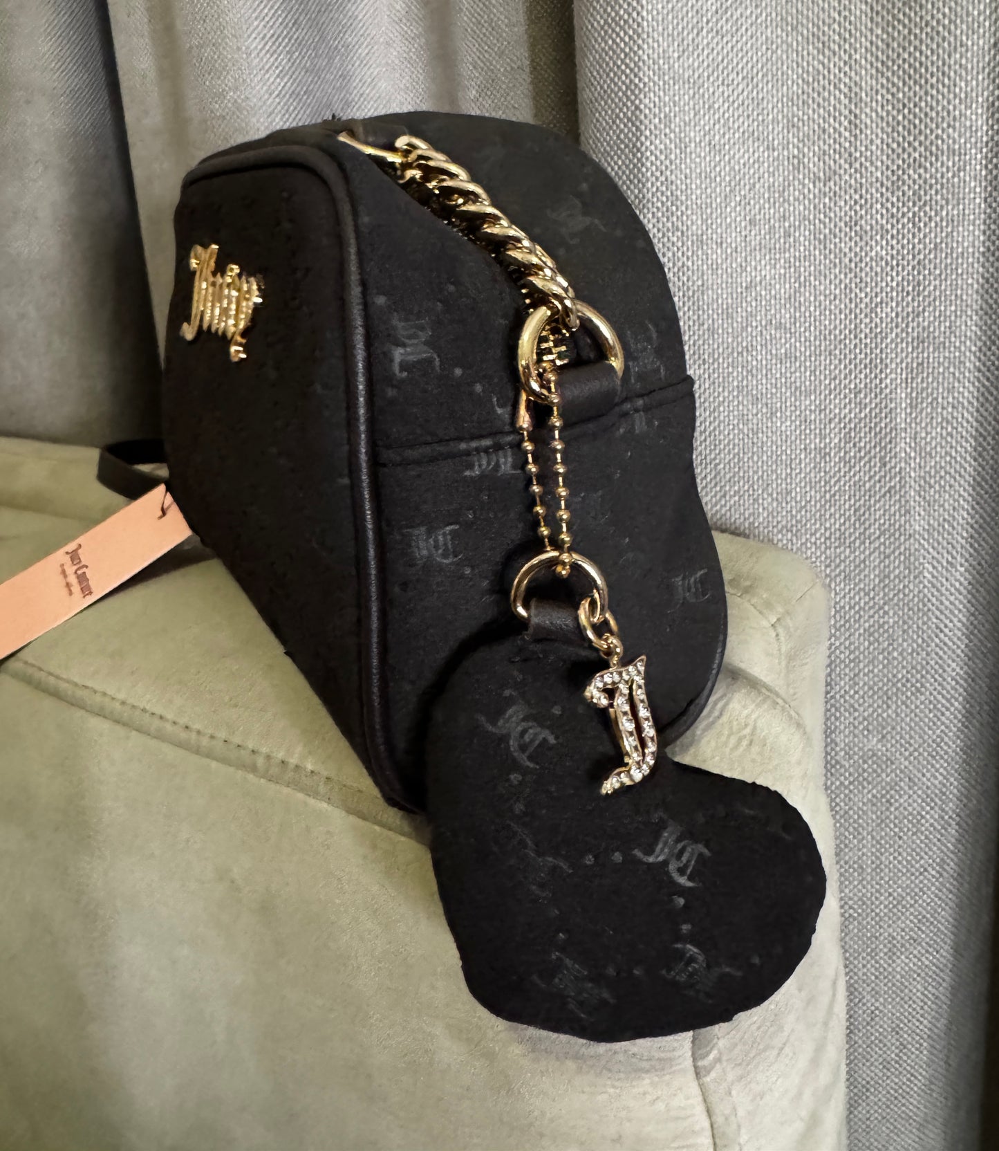 Cartera Juicy Couture Café Chocolate Monogram