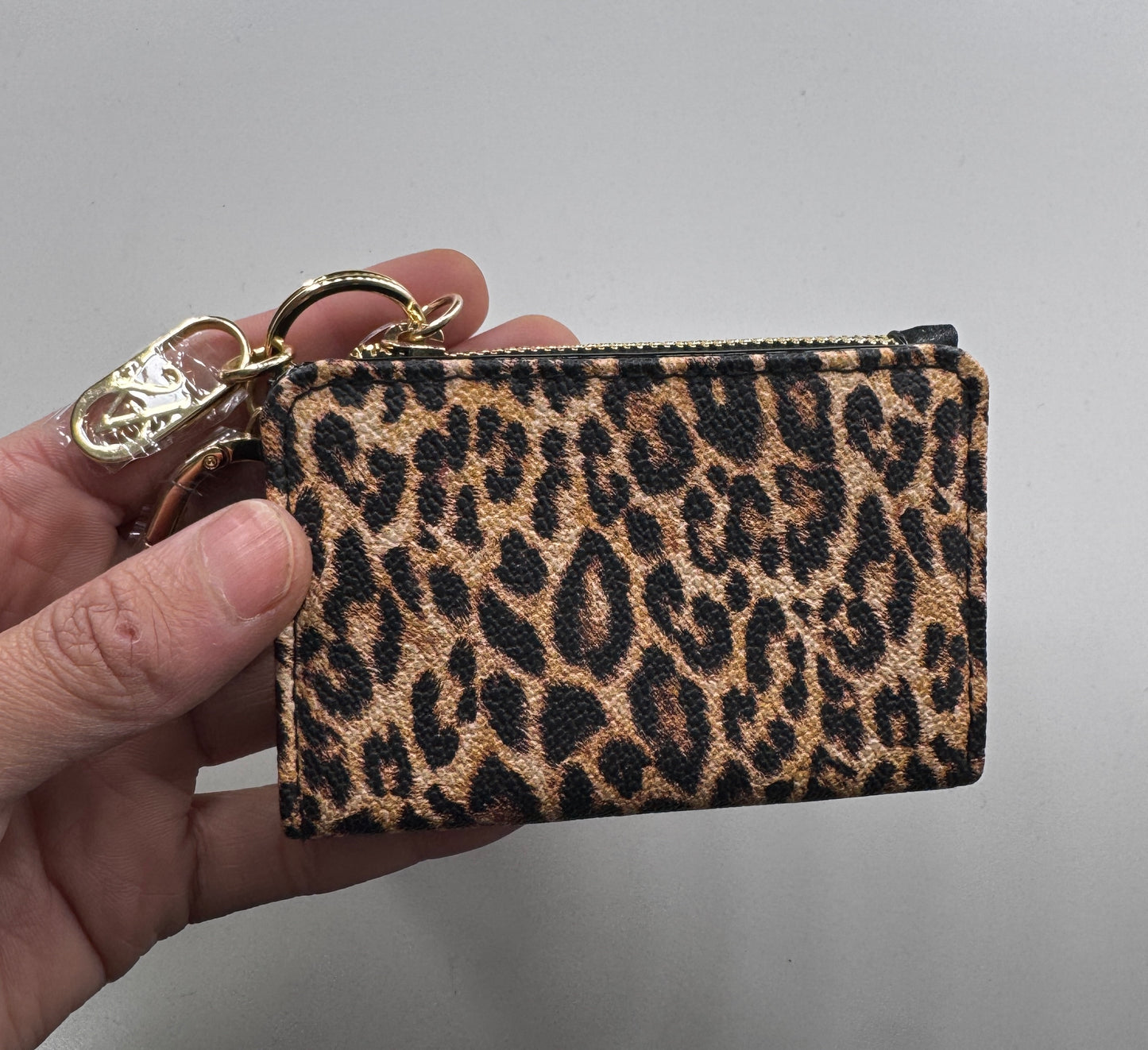 Tarjetero animal print VS