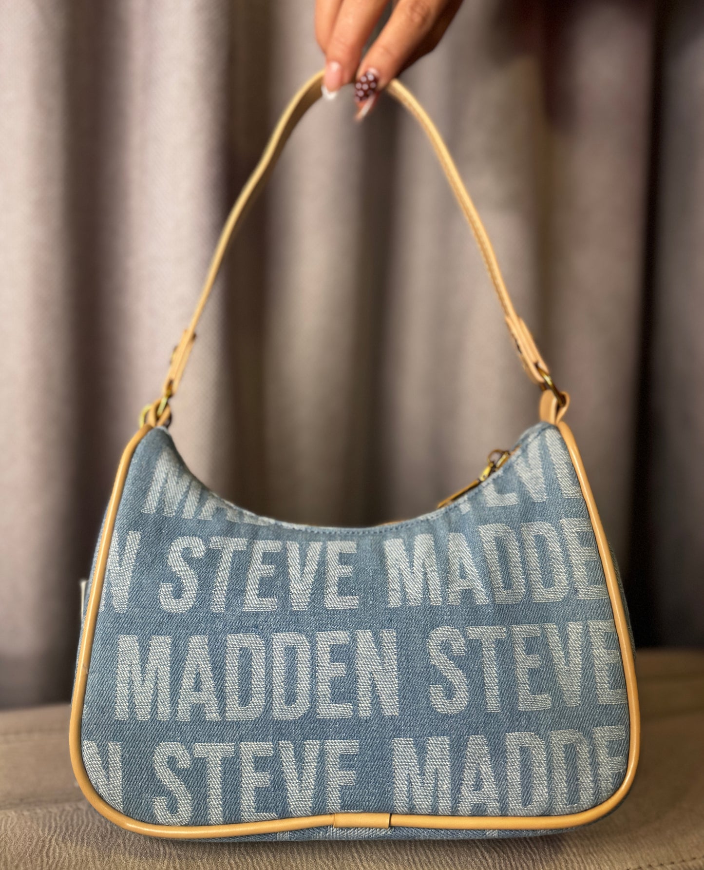 Cartera de Hombro Steven Madden Denim