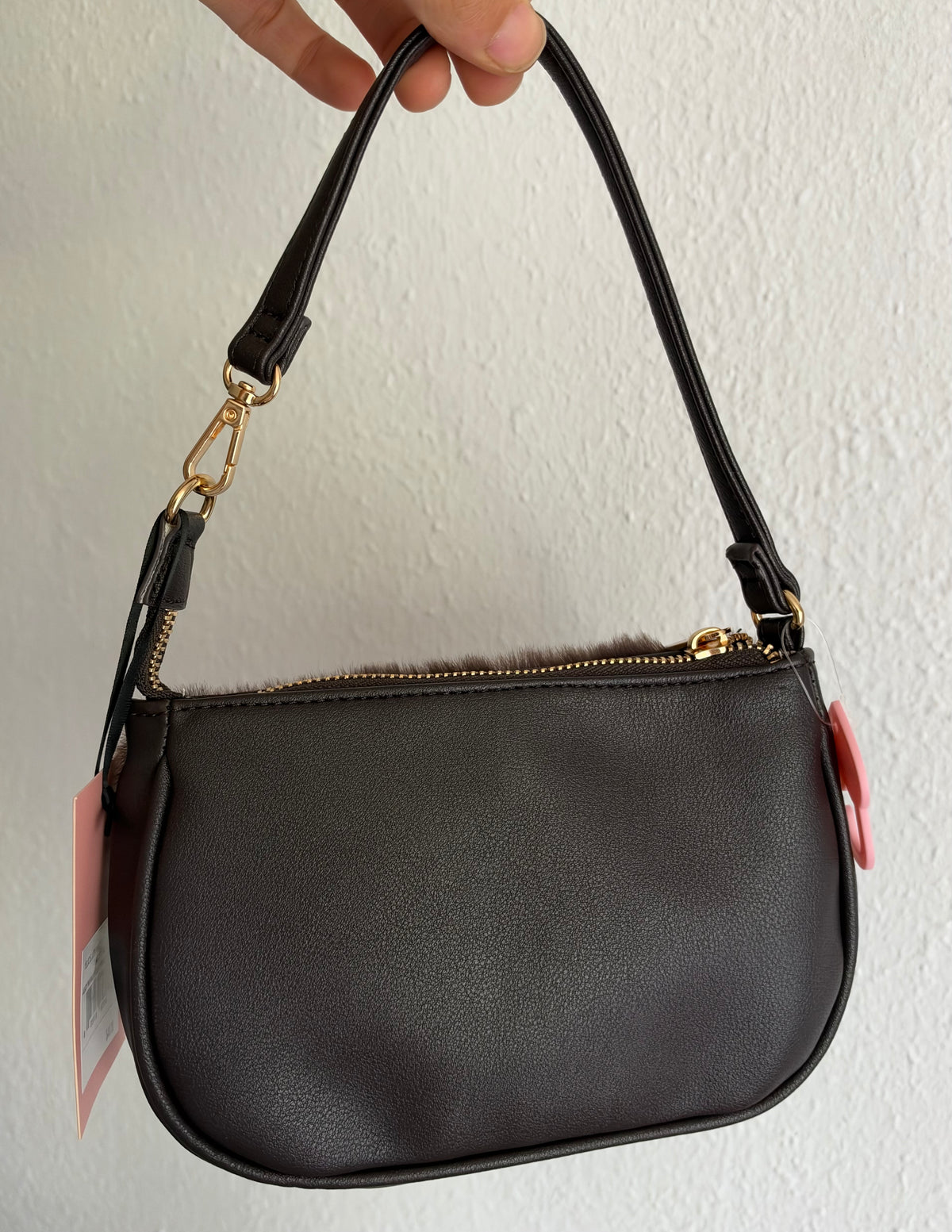 Cartera de Hombro Juicy Couture de Peluche Café Chocolate 🤎