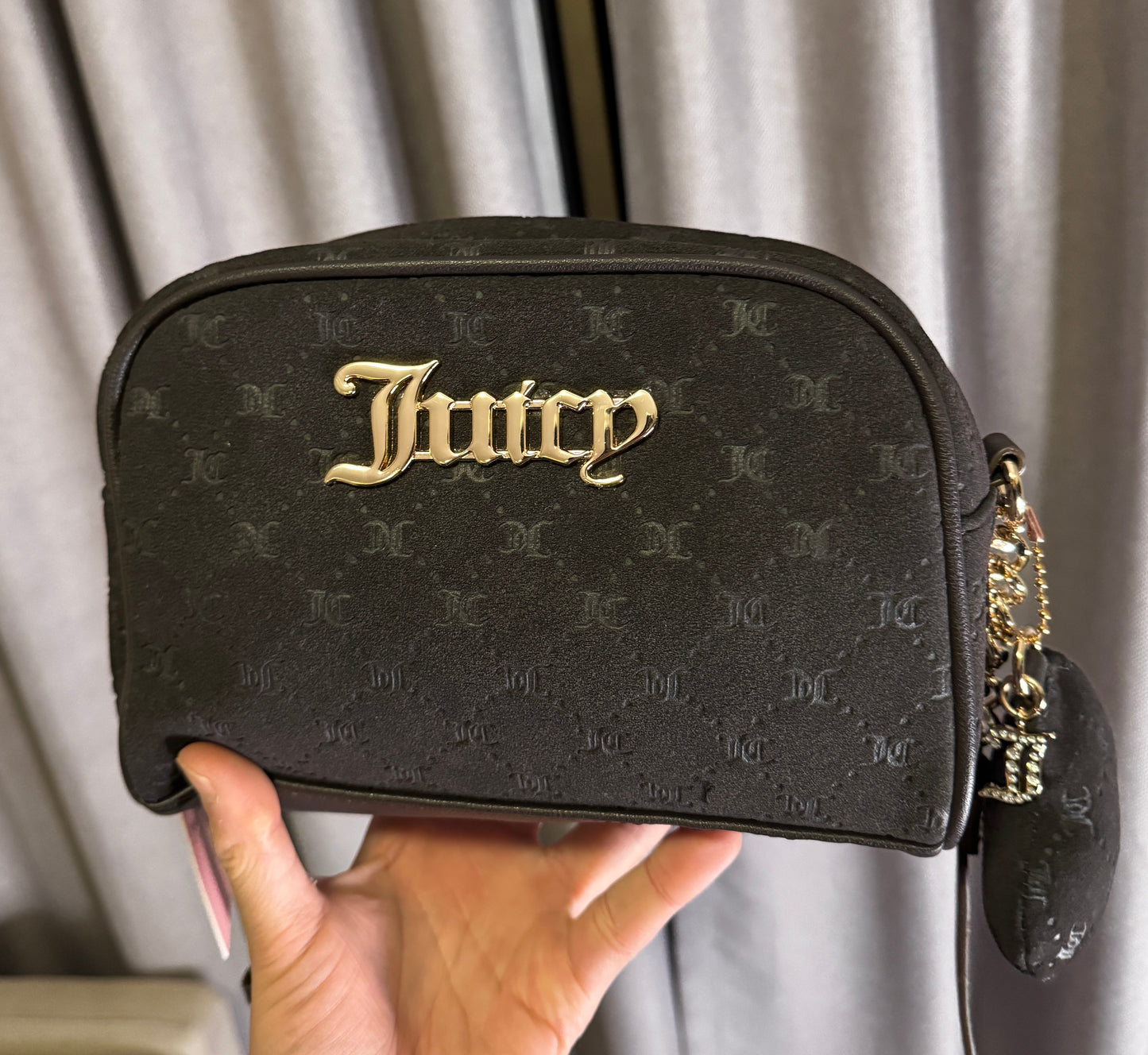 Cartera Juicy Couture Café Chocolate Monogram
