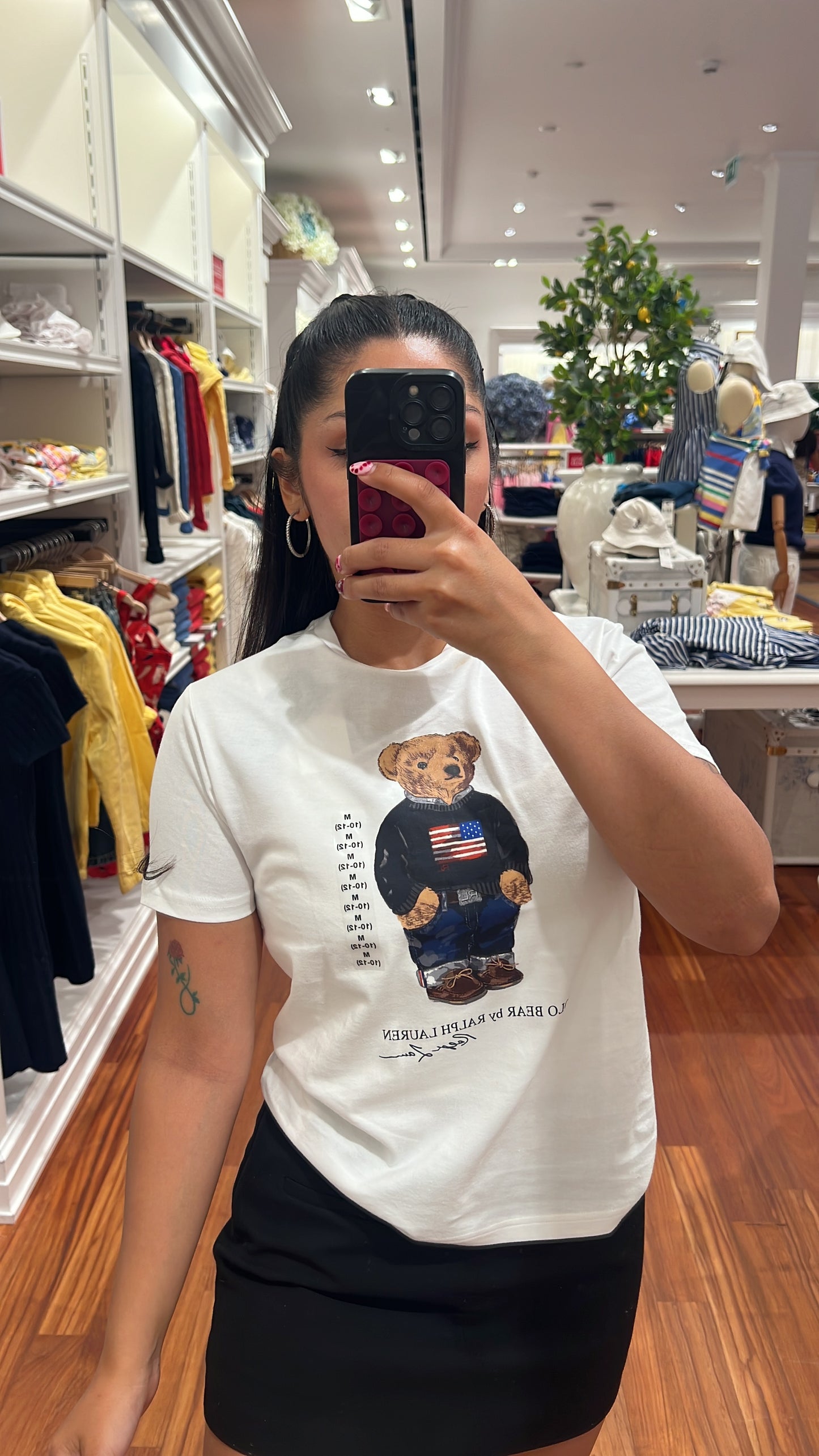 Polera Polo Bear juvenil