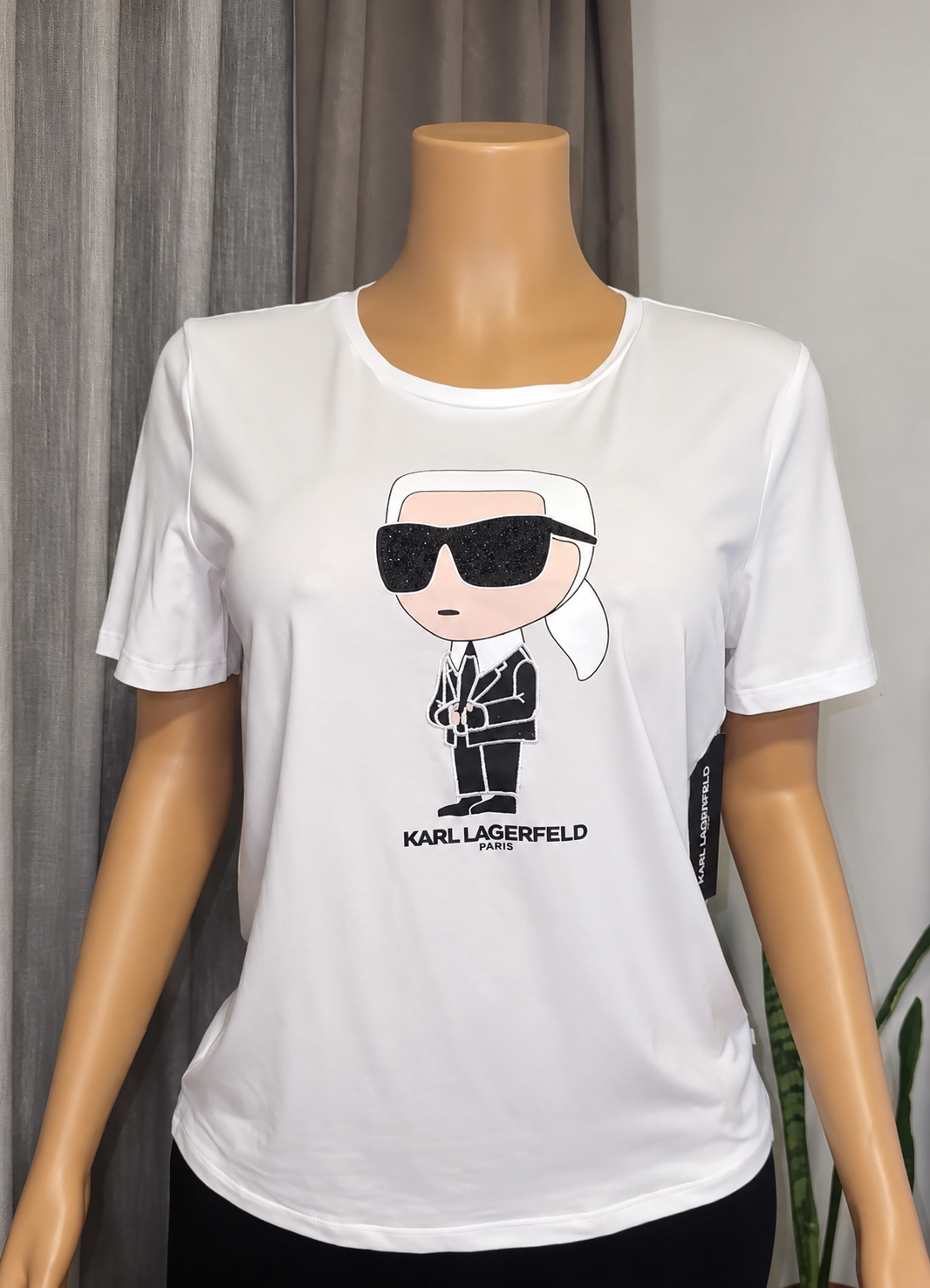 Polera Karl Lagerfeld Blanca