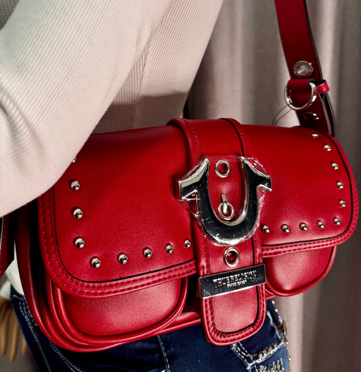 Cartera True Religion Roja